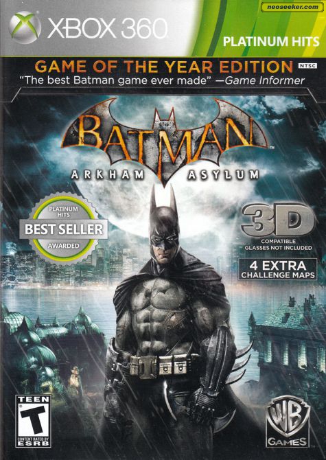 Batman Arkham Asylum is basically a horror game 